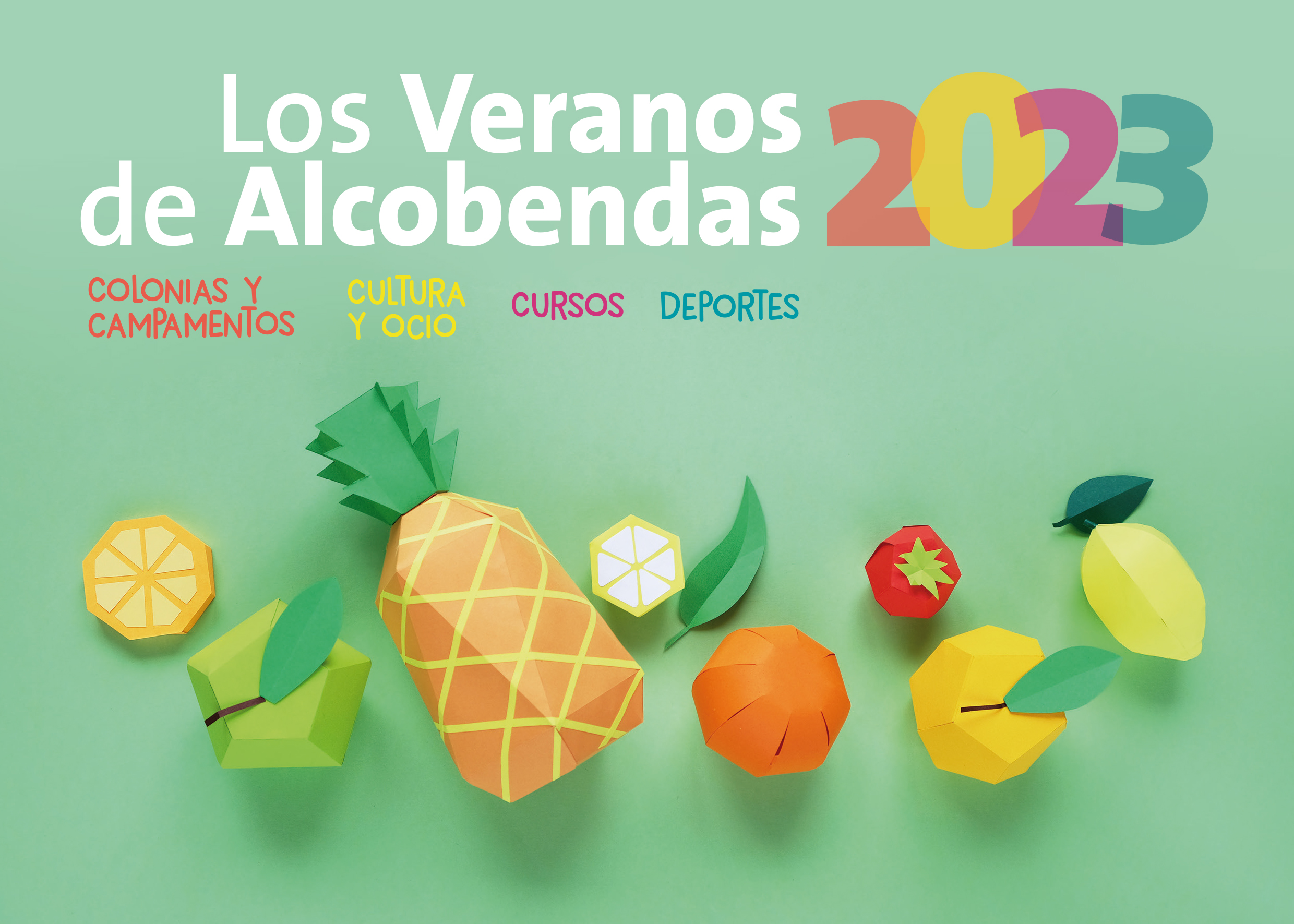 Veranos de Alcobendas 2023 logo campaña
