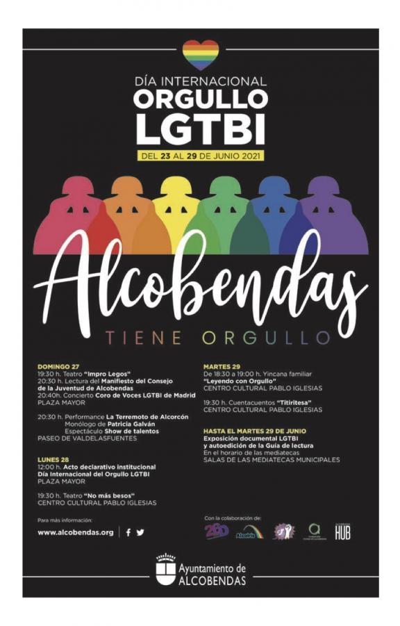 Alcobendas tiene orgullo. Día Internacional Orgullo LGTBI.