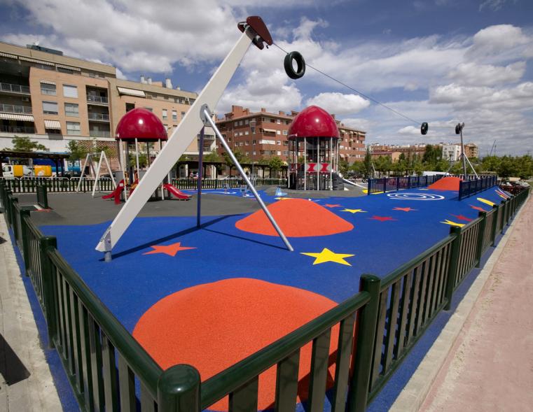 Imagen Parque temático infantil del Espacio_Distrito Norte_Instalaciones recreativas Alcobendas
