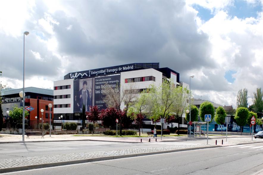 Edificio de la Universidad Europea de Madrid (UEM) en su campus de Alcobendas