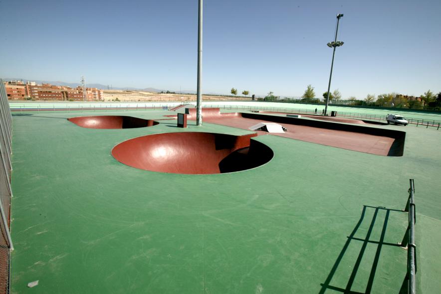 Skate park en la Ciudad Deportiva Valdelasfuentes