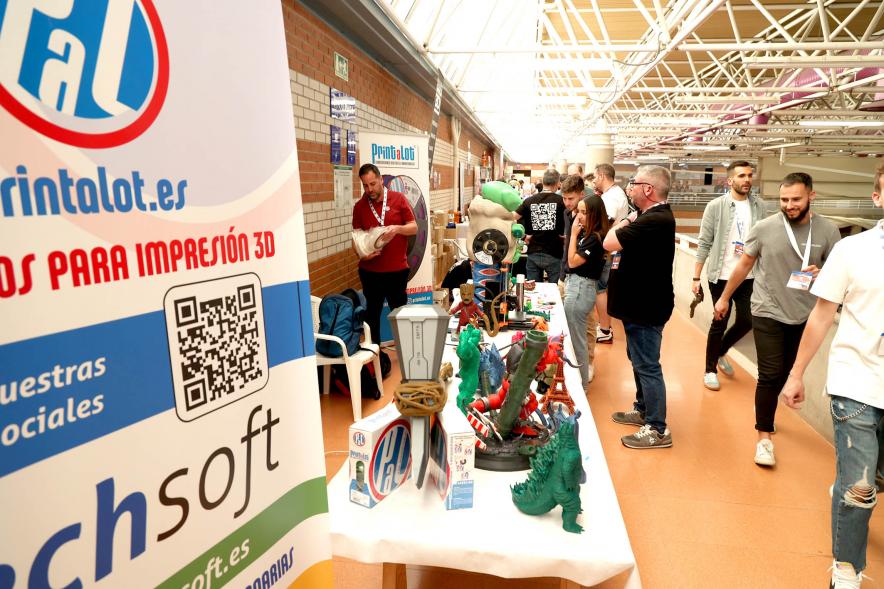 Stand de empresa participante en 3D Party en el Pabellón Amaya Valdemoro 2022