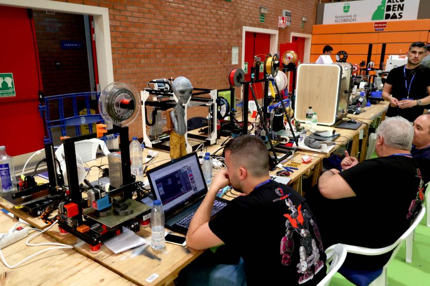 Participante en 3D Party en el Pabellón Amaya Valdemoro 2022